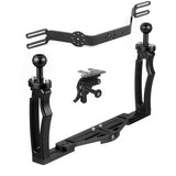 Feichao Adjustable Dual Handle Camera Rig For GoPro Canon Sony