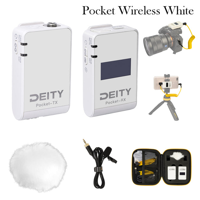 Deity Pocket Wireless Microphone For Vlog Video DSLR Smartphone