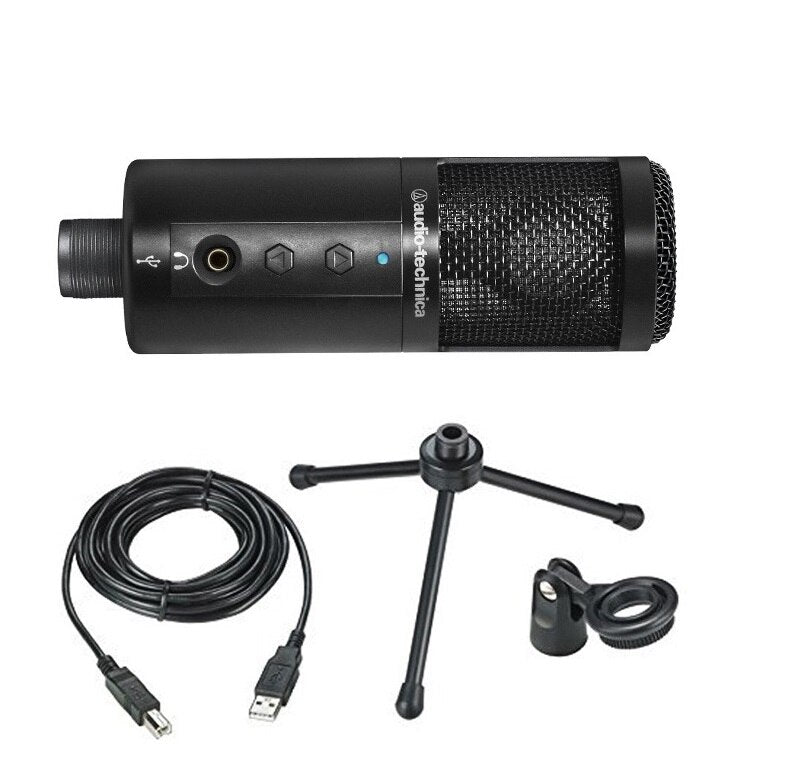 Audio Technica ATR2500 USB Condenser Recording Cardioid Microphone
