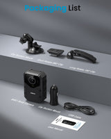 BOBLOV B4K1 128GB 4K Body Mounted Camera