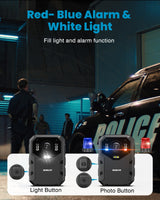 BOBLOV B4K1 128GB 4K Body Mounted Camera