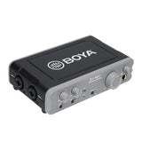 BOYA BY-AM1 Dual-Channel Audio Mixer USB Audio