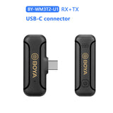 BOYA BY-WM3T2 Mini 50m Dual-Channel 2.4GHz Wireless Microphone