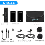 BOYA BY-XM6 S Professional Condenser Wireless Lavalier Microphone