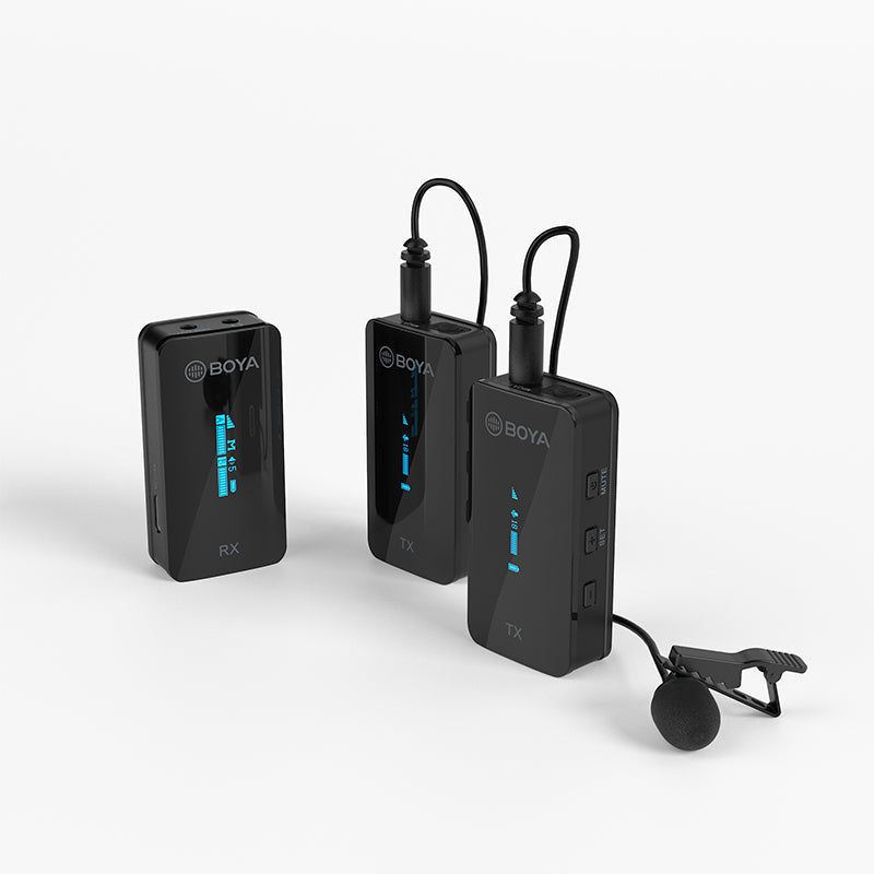BOYA BY-XM6 S1 S2 Professional Wireless Lavalier Microphone
