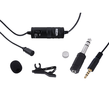 BOYA BY-M1 Professional Lavalier Condenser Microphone