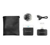 BOYA BY-M1LV 2.4GHz Wireless Microphone For Live Streaming YouTube