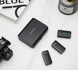 BOYA BY-XM6-K1 K2 Mini Dual-Channel 2.4GHz Wireless Microphone