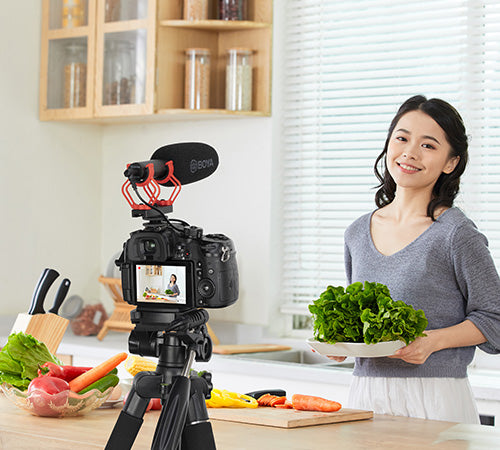 BOYA BY-BM2040 Super-Cardioid On-Camera Shotgun Microphone