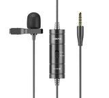 BOYA BY-M1S 3.5mm TRRS Lavalier Microphone For Smartphone
