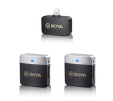 Boya M1V Series 2.4GHz Dual-Channel Wireless Microphone System