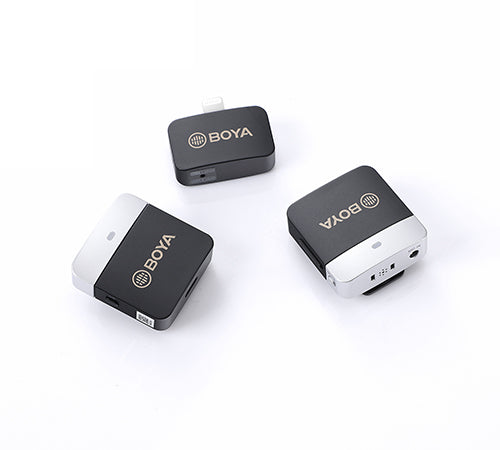 Boya M1V Series 2.4GHz Dual-Channel Wireless Microphone System