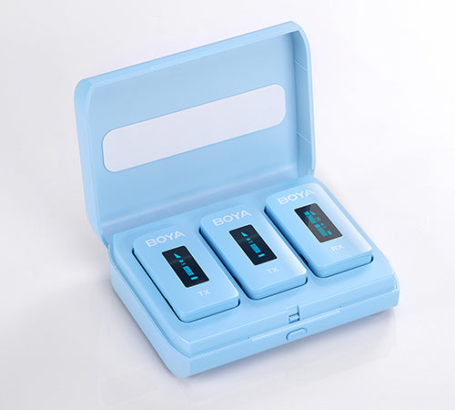 BOYA BY-XM6 K2 2.4GHz Ultra-compact Wireless Microphone System Kit