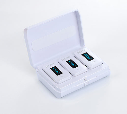 BOYA BY-XM6 K2 2.4GHz Ultra-compact Wireless Microphone System Kit