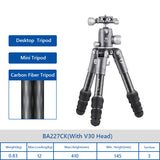 Benro BAT Series Aluminum Alloy/Carbon Fiber Tripod