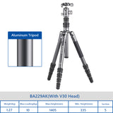 Benro BAT Series Aluminum Alloy/Carbon Fiber Tripod