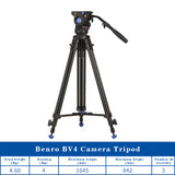 Benro BV6 BV4 BV8 BV10 Series Camera Tripod video Tripod