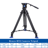 Benro BV6 BV4 BV8 BV10 Series Camera Tripod video Tripod