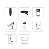 STA-U2A RGB Cardioid Condenser USB Microphone Kit