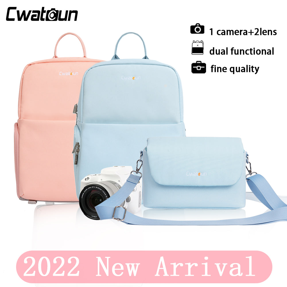 CADEN D75 Pink 2022 New Large Shockproof Backpack