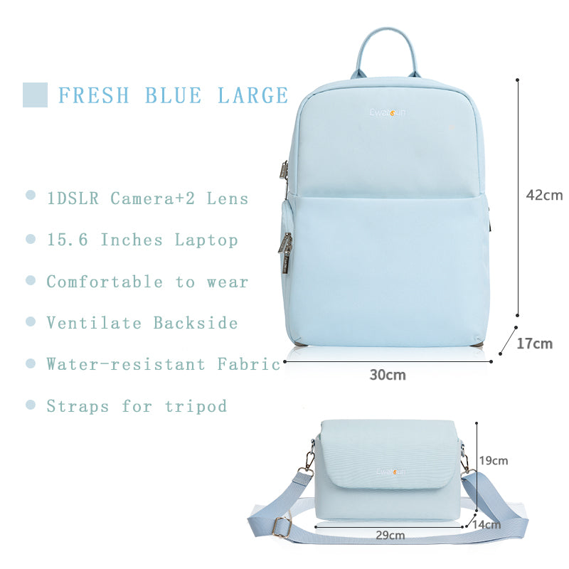 CADEN D75 Pink 2022 New Large Shockproof Backpack