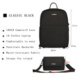 CADEN D75 Pink 2022 New Large Shockproof Backpack