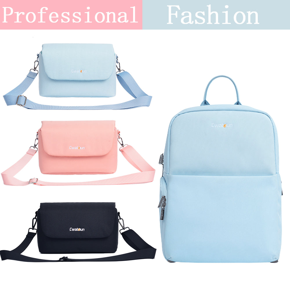 CADEN D75 Pink 2022 New Large Shockproof Backpack