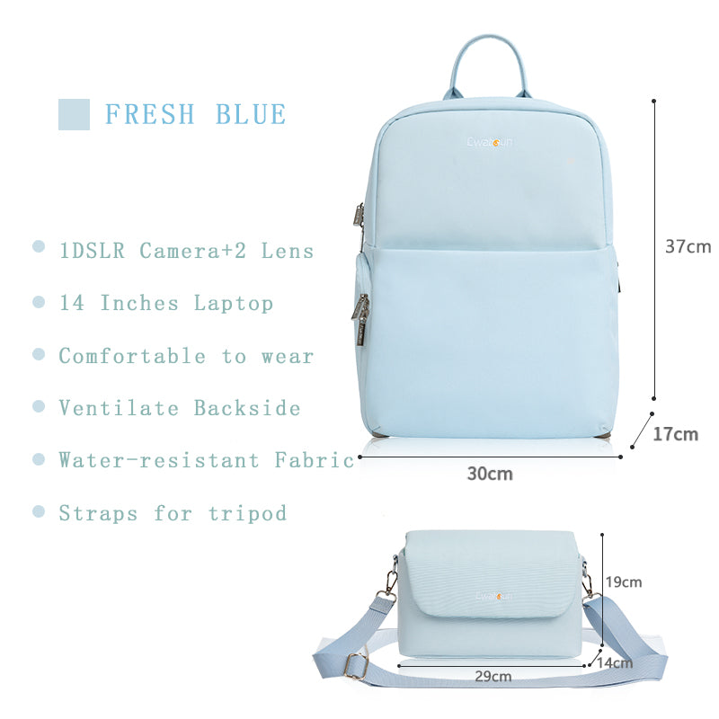 CADEN D75 Pink 2022 New Large Shockproof Backpack