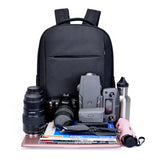 CADEN W9 Black Anti-shock Large Capacity Drone SLR Backpack