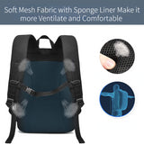 CADEN D39 Black Large Capacity Laptop DSLR Backpack