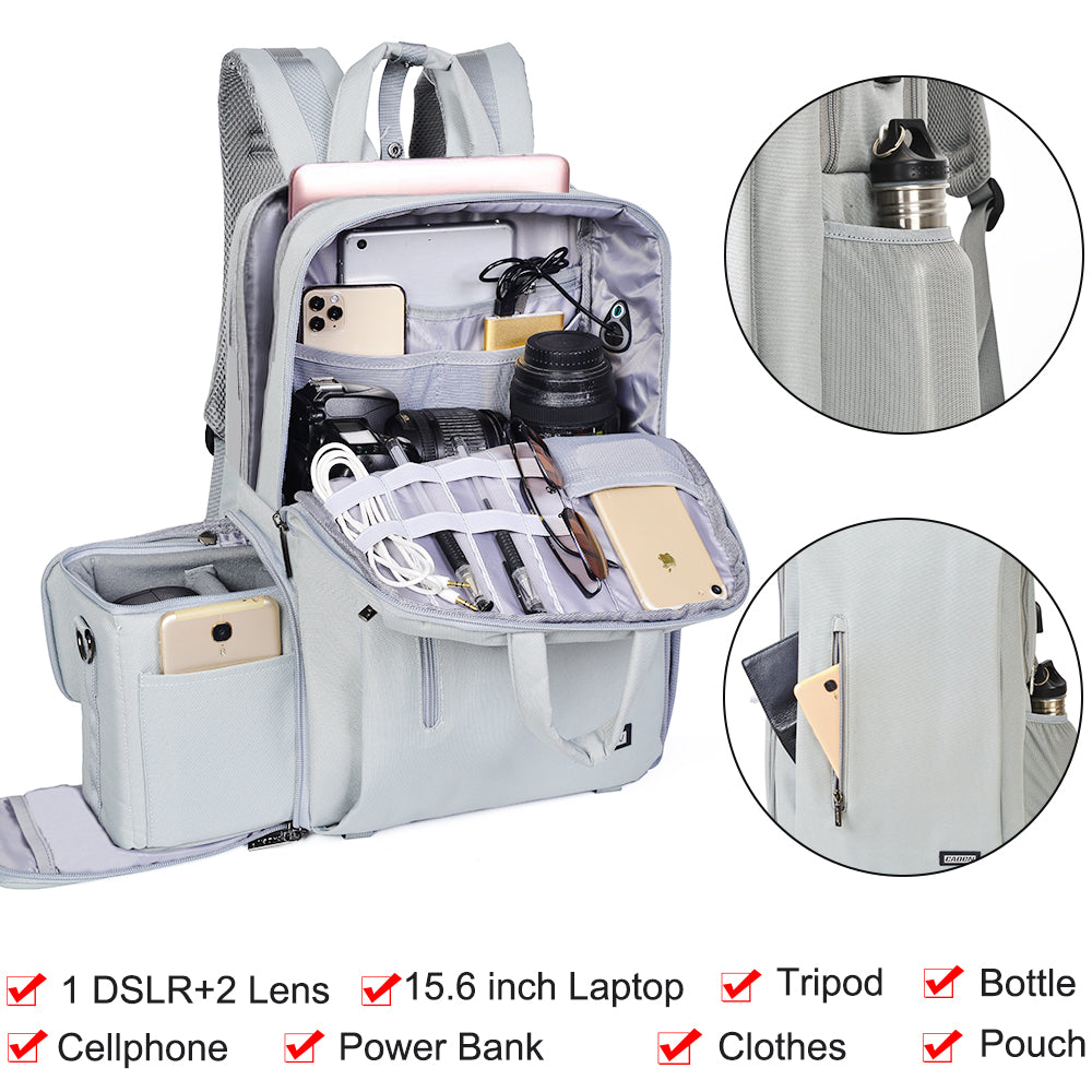 CADEN L5-3 New DSLR Cameras Waterproof Backpack