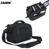 CADEN D36 Black Camera Sling Anti-shock Waist Backpack