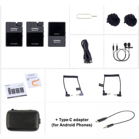 COMICA BoomX D1 D2 2.4G Digital Wireless Microphone