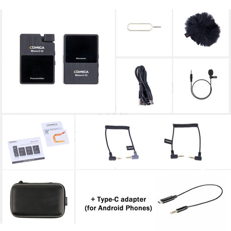 COMICA BoomX D1 D2 2.4G Digital Wireless Microphone