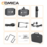 Comica CVM-WS50 A B C Professional Wireless Lavalier Microphone