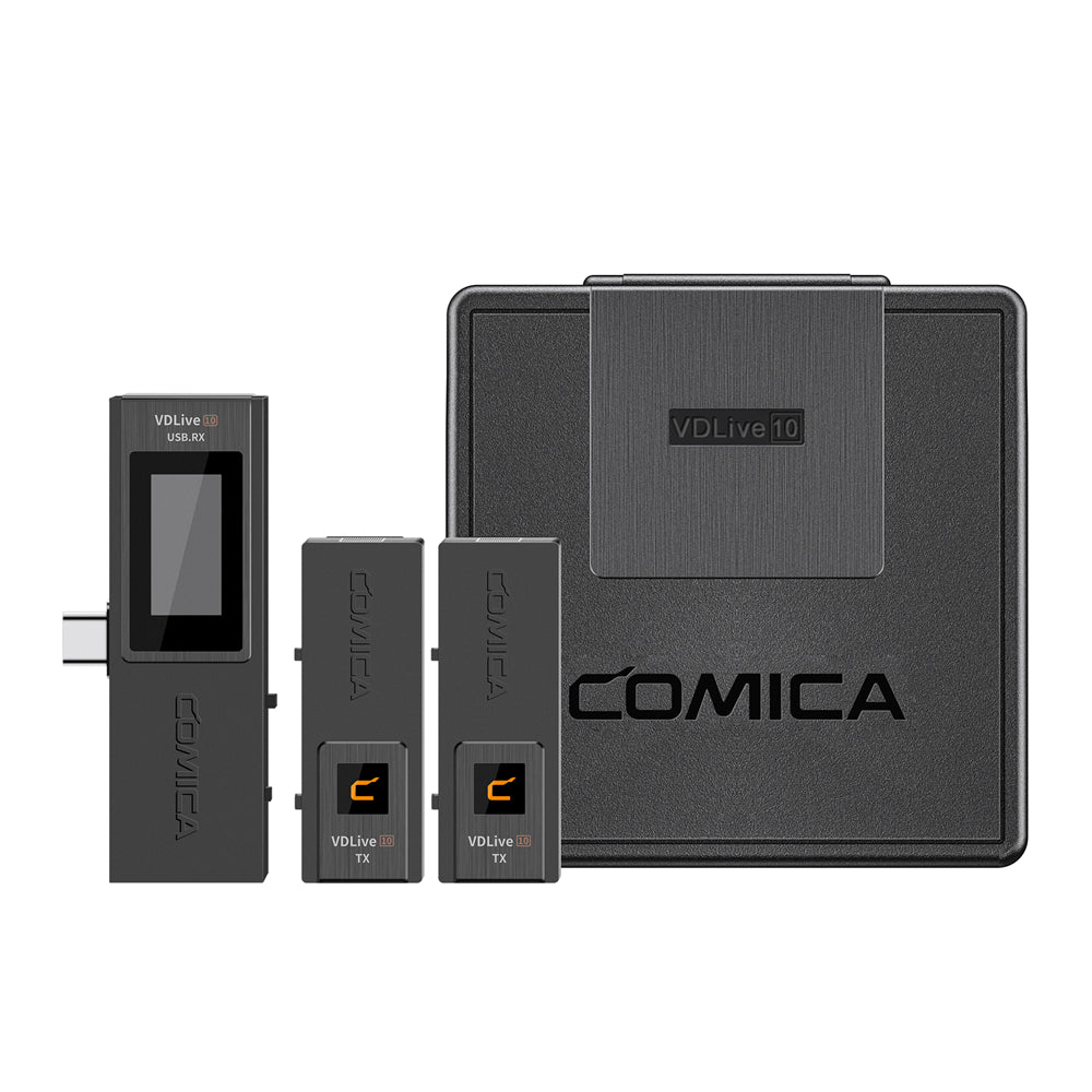 Comica VDLIVE 10 2.4G Dual Wireless Microphone