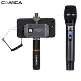 Comica CVM-WS50 A B C Professional Wireless Lavalier Microphone