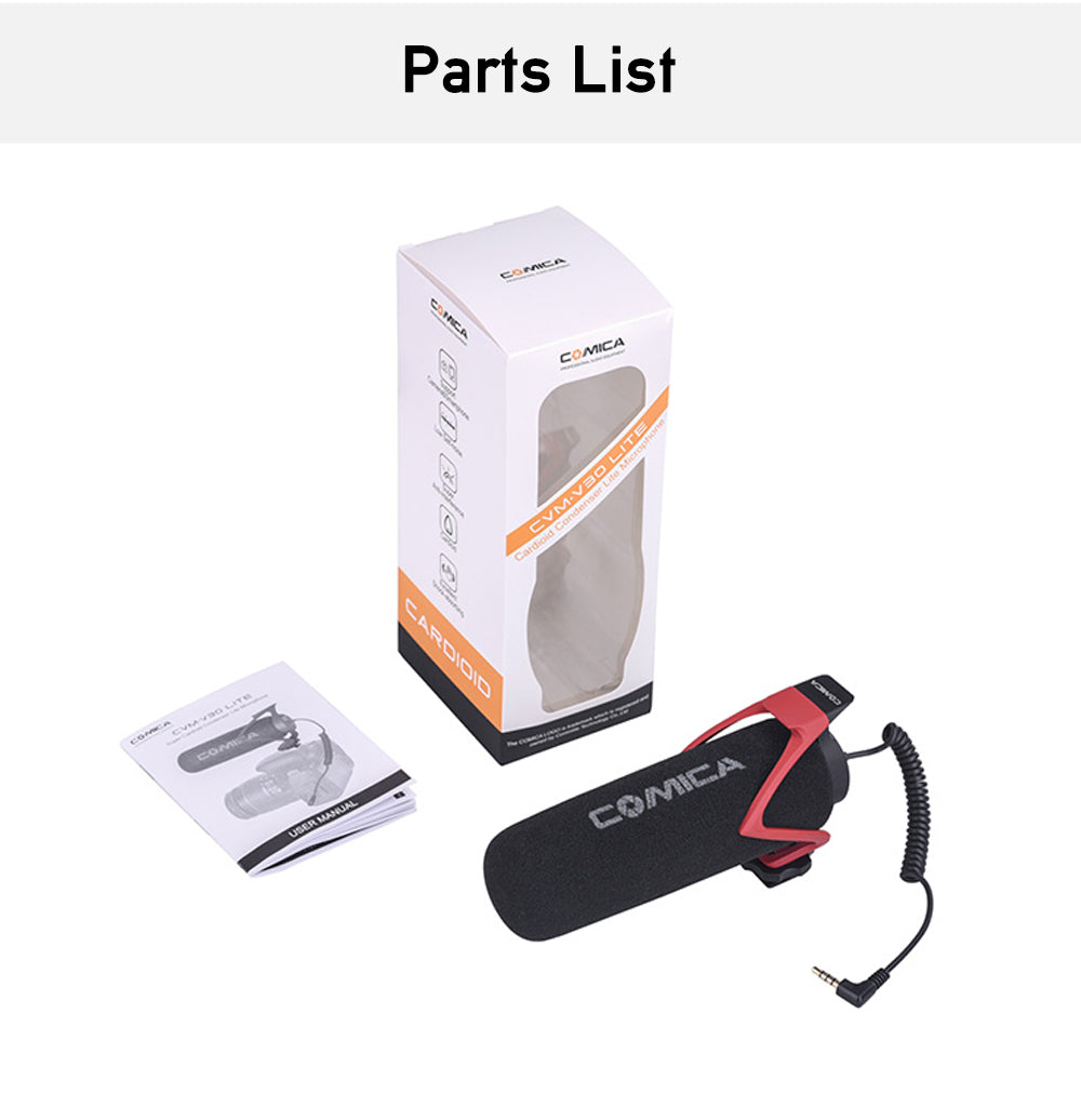 Comica CVM-VM30 Lite Condenser Recording Microphone