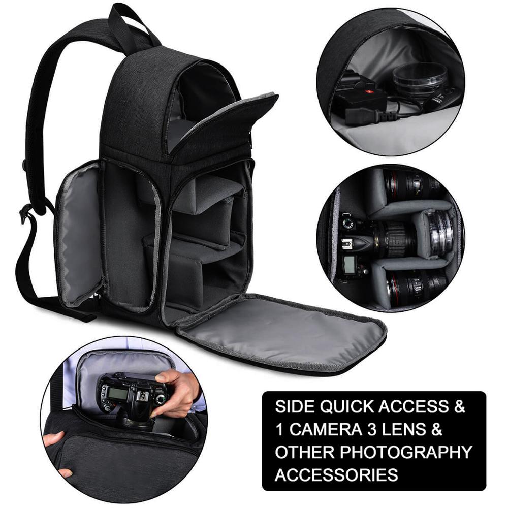 CADEN D15 Professional SLR Camera Backpack Shockproof Bags