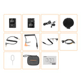 COMICA BoomX-D1 D2 PRO Mini 2.4G Digital Wireless Microphone