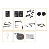 COMICA BoomX-D1 D2 PRO Mini 2.4G Digital Wireless Microphone