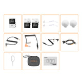 COMICA BoomX-D1 D2 PRO Mini 2.4G Digital Wireless Microphone