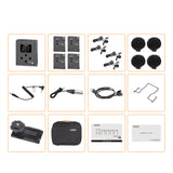 Comica BoomX-U QUA 4-group Multi-functional Wireless Microphone