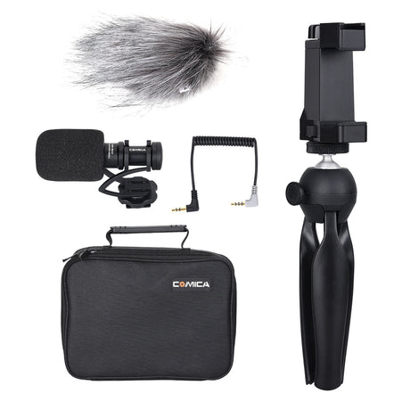 Comica CVM-VM10-K2 Shotgun Smartphone Microphone Kit