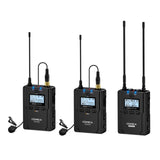 Comica -CVM-WM200 PRO UHF Metal Dual-channel Wireless Microphone