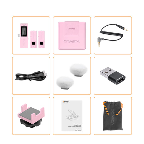 Comica VDLIVE 10 2.4G Dual Wireless Microphone