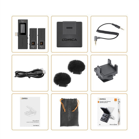 Comica VDLIVE 10 2.4G Dual Wireless Microphone