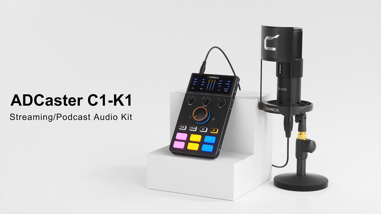 Comica ADCaster C1-K1 Bluetooth Streaming Postcast Audio Kit