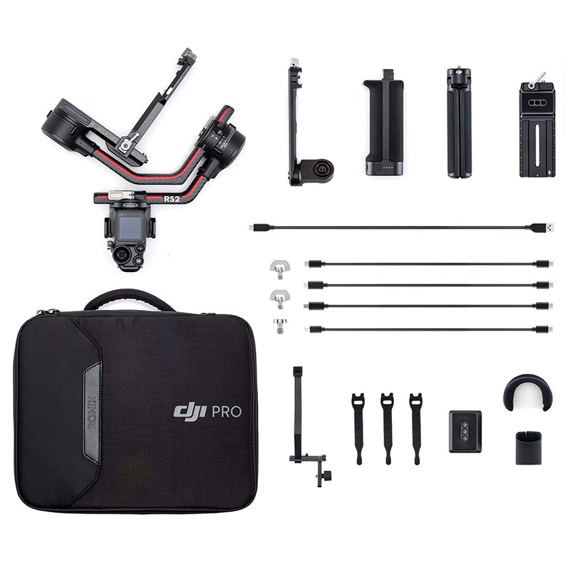 DJI Original RS 2 Support 1.4-inch Color Touchscreen Camera Gimbal