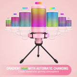 FIFINE AmpliGame USB Gaming PC Microphone for Streaming Podcasts